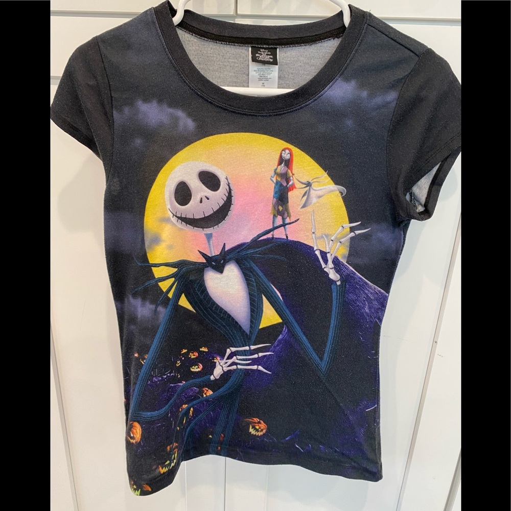 Wraparound Nightmare Before Christmas Jack Skellington Halloween T-Shirt